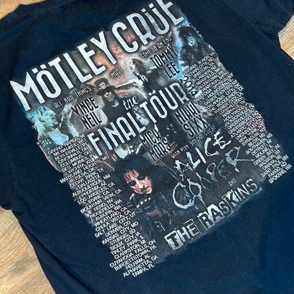 Motley Crue Final Tour Tshirt - Picture 4 of 4